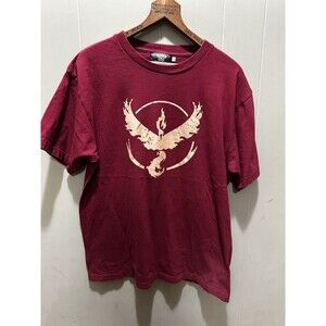 Pokemon "Team Valor Pokeball Pokemon Go" Young Kids T-Shirt Size Large